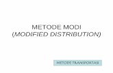 METODE MODI MODIFIED DISTRIBUTION)staffnew.uny.ac.id/upload/132319413/pendidikan/Modul+OR+-+METODE... · (seperti metode Stepping Stone) Biaya Transportasi= 50 (20) + 40 ... Indeks