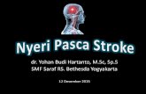 dr. Yohan Budi Hartanto, M.Sc, Sp.S SMF Saraf RS. Bethesda ...neurobethesda.com/wp-content/uploads/2014/11/nyeri-pasca-stroke.pdf · •Grade 1: Belum ada luka kulit, mungkin nyeri,