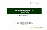 PT Toba Pulp Lestari Tbk · CD/CSR 27 1. Pemberdayaan Ekonomi ... – Pelaksanaan Program Pemberdayaan Koperasi; ... Kegiatan Pelatihan Beternak Babi Landrace yang disampaikan