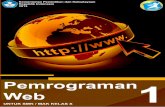 tiksmadd.files.wordpress.com · Pemrograman Web Semester 1 i | P a g e Penulis : Wahyu Purnomo, Endah Damayanti Editor Materi : Editor Bahasa : Ilustrasi Sampul : Desain & Ilustrasi