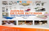 ISSN : 2355-9284 - std-bali.ac.id · Jurnal Desain Interior “Sekolah Tinggi Desain Bali” Volume 3 Nomor 1 Juni 2016 merupakan ... buku maupun tulisan ilmiah terkait dalam lingkup
