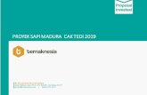 PROYEK SAPI MADURA CAK TEDI 2019 - ternaknesia.com · peternakan. Menyelesaikan pendidikan sarjana di fakultas ilmu peternakan Universitas Brawijaya Malang tahun 2014, Cak Tedi langsung