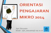 MICRO TEACHING PENGAJARAN MIKRO2014 - Staff Site …staff.uny.ac.id/sites/default/files/pendidikan/apri... · 2015-07-26 · PENGERTIAN PENGAJARAN MIKRO ` Regristrasi (Pendaftaran