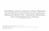 Masyarakat Dki Jakarta Melalui Sosial(Survai Pola Komunikasiftgeologi.unpad.ac.id/wp-content/uploads/2019/01/Aktifitas... · Masyarakat Dki Jakarta Melalui Social ... Identifikasi
