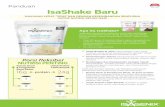 Panduan IsaShake Baru - cdn.isagenix.com339D1BF0-6303-4666-A38C-9EC... · komposisi tubuh pada subjek penelitian. Hasil studi ... IsaShake is a balanced meal providing your body with