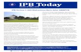 IPB Today Edisi 39 - biofarmaka.ipb.ac.idbiofarmaka.ipb.ac.id/biofarmaka/2018/IPB Today Edisi 039 Tahun 2018... · jalur Ketua OSIS. Untuk jalur UTM yang ujian seleksinya akan dilaksanakan