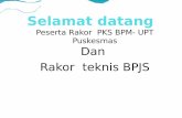 Peserta Rakor PKS BPM- UPT Puskesmas Dan Rakor teknis BPJSdinkes.gunungkidulkab.go.id/wp-content/uploads/2014/01/Syarat...no puskesmas pesertapb i peserta non pbi jumlah ... rekap