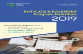 KATALOG & KALENDER Program Pelatihan 2019 LPFA 2019.pdf · menghasilkan Profesional internal audit dan sertifikasi di bidang Fraud Auditor (CFE & CFrA) ... Ÿ Melayani kebutuhan publik