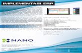 NANO INDONESIA - IMPLEMENTASI · PDF fileJasa Implementasi NANO ERP • Implementasi Keahlian. • Implementasi Proyek Manajemen ERP. • Implementasi ERP dan Manajemen Perubahan.