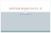 SISTEM BASIS DATA II - santiw.staff.gunadarma.ac.idsantiw.staff.gunadarma.ac.id/Downloads/files/29729/review_bab1.pdfy Contoh {Sistem Kendaraan ... meng-akses basis data dengan cara