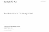 Wireless Adapter - pro.sony  fileMenyambungkan dalam modus titik akses LAN nirkabel (Modus AP) ... Menyambungkan ke Internet di modus stasiun LAN nirkabel (Modus STA)