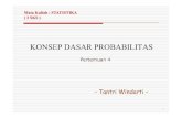 Konsep Probabilitas (4) - Tantriocw.stikom.edu/course/download/2013/02/Konsep-Probabilitas-4.pdf · Microsoft PowerPoint - Konsep Probabilitas (4) - Tantri [Compatibility Mode] Author:
