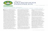 Buletin OrthOpaedi indOnesiaindonesia-orthopaedic.org/wp-content/uploads/2017/03/edisi-1.pdf · menyumbangkan artikel ilmiah sejawat sendiri dalam bahasa yang lebih populer dalam