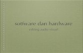 sotfware dan hardware - vitapasaribu.files.wordpress.com fileHardware • Hardware/Perangkat keras adalah sebuah alat/benda yang bisa kita lihat, sentuh, pegang dan memiliki fungsi