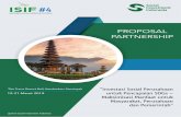 Proposal Sponsorship ISIF #4 · Penyebutan nama perusahaan oleh MC di seluruh sesi Training Pra-Forum, ... Surabaya, Jawa Timur ... Title: Proposal Sponsorship ISIF #4.cdr Author: