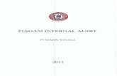 Internal Audit.pdf · Utama PT Semen Indonesia (Persero) Tb . yang bersifat mengikat dan ... independen dan profesion dalam struktur organisasi ... Auditor akan bertindak sebagai
