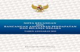 NOTA KEUANGAN · 2017-12-08 · 2.2.5 Harga Minyak Mentah Indonesia ... Bab 5 Kebijakan dan Anggaran Transfer Ke Daerah dan Dana Desa ... 7.2.4.3 Transaksi Internasional ...