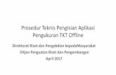 Prosedur Teknis Pengisian Aplikasi Pengukuran TKT Offlineppm.telkomuniversity.ac.id/wp-content/uploads/2017/04/Prosedur... · APLIKASI PENGUKURAN TKT OFFLINE Pengisian Data Teknologi