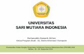 UNIVERSITAS SARI MUTIARA INDONESIAsi.sari-mutiara.ac.id/download/file/PENGENALAN_USM_INDONESIA_-_PPS... · Kurikulum Pendidikan Tinggi dan Penilaian Hasil Belajar Mahasiswa, ... perangkat
