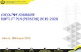 EXECUTIVE SUMMARY RUPTL PT PLN (PERSERO) 2019-  KLIPING MEDIA/190220... · PDF fileEXECUTIVE SUMMARY RUPTL PT PLN (PERSERO) 2019-2028 Jakarta, 20 Februari 2019