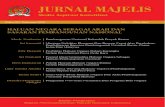 JURNAL MAJELIS · Artikel dalam Jurnal Majelis ini memuat kajian yang disampaikan melalui tulisan ... Apa yang disusun ... dipengaruhi oleh orientasi politik Presiden Soekarno yang
