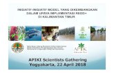APIKI Scientists Gathering Yogyakarta, 22 April 2018simlit.puspijak.org/files/other/PP_Pre-Event-APIKI-Yogya-Tien... · struktur ekonomi yang semakin baik 3. Peraturan Daerah No.