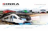 INKA Profile PT... · kerjasama dengan INKA. ... Coach (Leasing Scheme) First Export of Ballast Hopper Wagon to Thailand First Launching of Indonesia Electric Multiple Unit (EMU)
