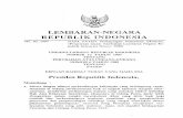 LEMBARAN-NEGARA REPUBLIK INDONESIA - wipo.int · Pasal 5 ayat (1), Pasal 20 ayat (1), dan Pasal 33 Undang-Undang Dasar 1945; 2 ... ketentuan Pasal 29 dan Pasal 30 sena permintaan