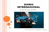 BISNIS INTERNASIONAL - pdf.nsc.ac.idpdf.nsc.ac.id/14-Bisnis Internasional-20181112072417.pdf1. PERDAGANGAN INTERNASIONAL (INTERNATIONL TRADE) PENGERTIAN : Transaksi antar negara yang