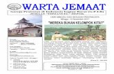 Gereja Protestan di Indonesia bagian Barat (G.P.I.B) JEMAAT …gpibimmanueldepok.org/wp-content/uploads/2017/11/Warta-Jemaat-12... · Menjadi gereja yang hadir sebagai contoh kehidupan,