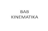 BAB KINEMATIKA - himafi.fmipa.unej.ac.idhimafi.fmipa.unej.ac.id/.../sites/16/2018/03/kuliah_2-KINEMATIKA.pdfKinematika • Mempelajari tentang gerak benda tanpa ... Posisi sebuah partikel