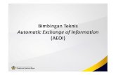 BimbinganTeknis Automatic Exchange of Information (AEOI) AEOI 24Apr2018.pdf · AGENDA. EOI Automatic WP LN SIPINA EOI.PAJAK.GO.ID LJK LJK Lain Entitas Lainnya LINGKUP EOI On-Request