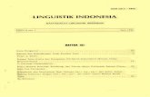 mlindonesia.org No. 01 Jun 1990.pdfPosisi Bahasa Komodo, Rembong, dan Paluqe dalam Inyo Yos Fernandez Komparasi dan Ekuivalensi Nosi Afiksasi ber-,. me-, Bahasa Indonesia dengan mar-,