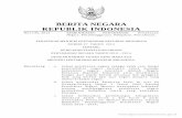 BERITA NEGARA REPUBLIK INDONESIA - kemhan.go.id filedigunakan, dipedomani dan dilaksanakan dalam Penyelenggaraan Pertahanan Negara Tahun 2010 - 2014. Pasal 2 Kebijakan Penyelenggaraan