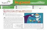 Entering New Market Bernuansa Millennial - kpei.co.id News Q1 2019.pdf · melakukan terobosan di 2019. Entering new market,” kata Iding. Manajemen KPEI berharap tahun 2019 ada bank