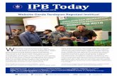 IPB Today Edisi 88 - biofarmaka.ipb.ac.idbiofarmaka.ipb.ac.id/biofarmaka/2018/IPB Today Edisi 088 Tahun 2018...akil Rektor bidang Kerjasama dan Sistem ... Memorandum of Understanding