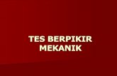 TES BERPIKIR MEKANIK - Staff Site Universitas Negeri ...staff.uny.ac.id/sites/default/files/pendidikan/Dr. Rita Eka Izzaty... · Sekolah Teknik Menengah, Pendidikan Teknk Pravokasional,