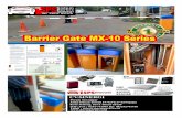 Kota Malang, Jawa Timur 65139 Perum ... - Jual Palang Parkirsistemparkir.co.id/members/sinergi001_1799/file/brosur barrier gate MX-Series.pdf · Sistem Parkir SIN ERG r UHF, 5-12m,
