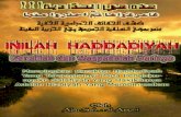 abusalma - Islam Download Haddadiyah.pdf · Hakim Abjat ” (maksudnya ism tafdhil dari bejat –yang merupakan Bahasa Indonesia- dengan artinya paling bejat atau lebih bejat, na’udzubillah