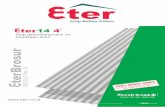 Cover Eter 14 Brosur Eter 14.pdf · PDF fileAtap gelombang kecil 14 Ketebalan 4mm Atap Bebas Asbes. Etex Etex Group merupakan induk perusahaan yang khusus di bidang bahan bangunan