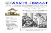 Gereja Protestan di Indonesia bagian Barat (G.P.I.B ...gpibimmanueldepok.org/wp-content/uploads/2015/06/Warta-Jemaat-14-Juni-2015.pdfUntuk kehikmatan ibadah dan kebersihan ruang ibadah,