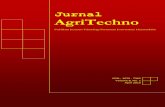 Jurnal AgriTechno · 2017-03-05 · bahan pangan, kerekayasaan ... Makalah yang dimuat dalam jurnal ini harus melalui proses review ... sebagai bahan baku pembuatan daging sehat adalah