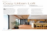 APARTEMEN LU: 140 m² Cozy Urban Loft iDEA 160 - Pavillion Apartment.pdf · Ia pun menjelaskan soal “tipuan mata” pada plafon area makan. Dari jauh, area ini tampak berplafon