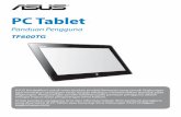 PC Tablet - Pengguna PC Tablet ASUS ID7742 Desember 2012 Informasi Hak Cipta Dilarang memperbanyak,