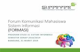 Forum Komunikasi Mahasiswa Sistem Informasi (FORMASI)si.itmaranatha.org/v2/attachments/article/503/Formasi SI Genap1819.pdf• Semester Reguler Ganjil 2019/2020 • KP & TA ... Struktur