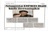 Ia Tersangh - BPK Perwakilan Provinsi Balidenpasar.bpk.go.id/wp-content/uploads/2016/01/Radar-Bali-14-Januari-2016.pdf · Sub Bagian Hum s dan Tata Usaha BPK Rl Perwakilan Provinsi