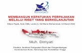 NAME OF PRESENTATIONedukasi.pajak.go.id/images/2019/02/12/risbangkemenristekdikti_mdimyati.pdf · Ditjen Pajak, Aula CBB, Lantai 2, Gd Marie Muhammad, 13 Maret 2019. ... Mengungguli