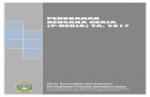 PERUBAHAN RENCANA KERJA (P-RENJA) TA. 2017dispkp.sumutprov.go.id/updated/wp-content/uploads/2016/12/RENJA-P-2017.pdf · Kerja dan Anggaran (RKA) tahun 2018; 3. Rencana Kerja Dinas