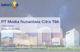 PT Media Nusantara Citra Tbk - mnc.co.id fileRakyat Indonesia suka menonton “Sinetron”dan kami menyiarkan banyak drama seri terbaik Kami memiliki lisensi untuk program Internasional