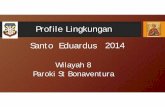 Profile Lingkungan Santo Eduardus 2014bonaventura-pulomas.org/wp/wp-content/uploads/2015/... · PKK 1 2% Ormas 0 0% Parpol 0 0% LSM 0 0% Masyarakat Biasa 45 94% Jumlah 48 100% Aktifis